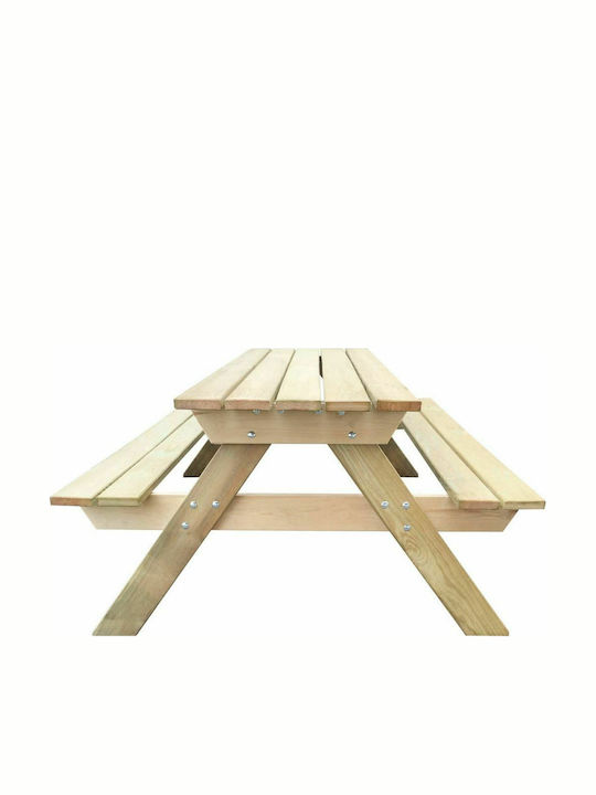 Маса Пикник Стабилна 150x135x71.5бр