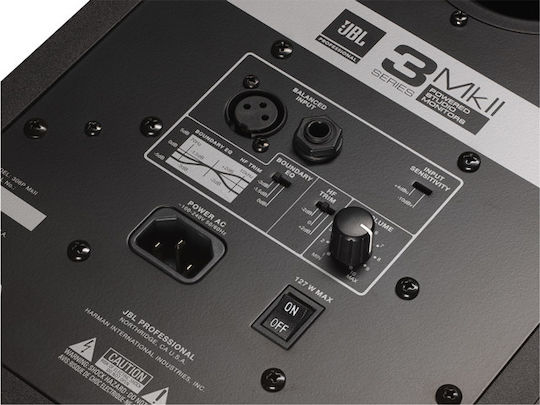 JBL 306P MkII Ηχείo Studio Monitor 6.5" 112W (Τεμάχιο) Μαύρο