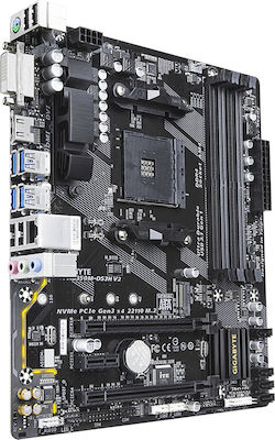Gigabyte AB350M-DS3H V2 Motherboard Micro ATX με AMD AM4 Socket