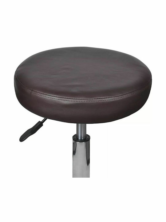 Office Stool Brown 35.5x35.5x65cm