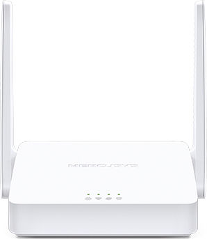 Mercusys MW301R v1 Безжичен Рутер Wi‑Fi 4 - Безжична мрежа 4 с 2 Порта Ethernet