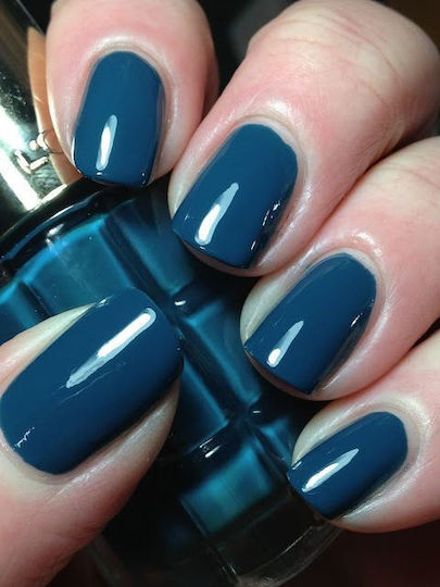L'Oreal Paris Color Riche Vernis A L'huile Glossy Βερνίκι Νυχιών Μακράς Διαρκείας Πετρόλ 13.5ml