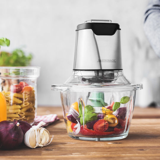 Gastroback 40961 Πολυκόπτης Multi 400W με Δοχείο 600ml Inox