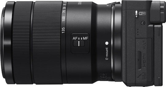 Sony α6400 Mirrorless Camera Kit (E 18-135mm F3.5-5.6 OSS) Black