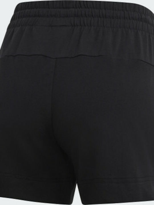 Essentials 3-Stripes Дамски Спортни Плувни Шорти Черни
