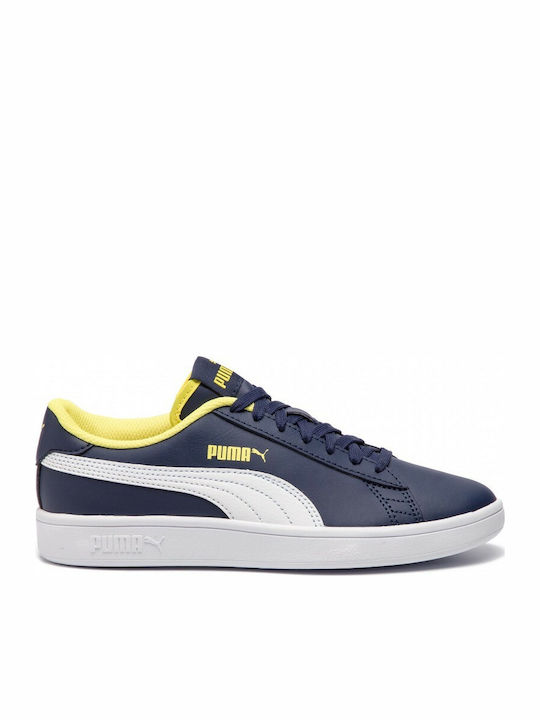 Puma Încălțăminte Sport pentru Copii talpa joasa Smash V2 L Jr Albastru marin