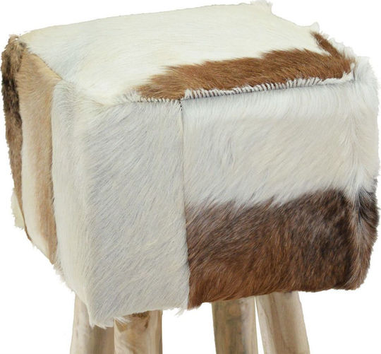 Табуретка Бар Изкуствена кожа Многоцветен 35x35x76бр