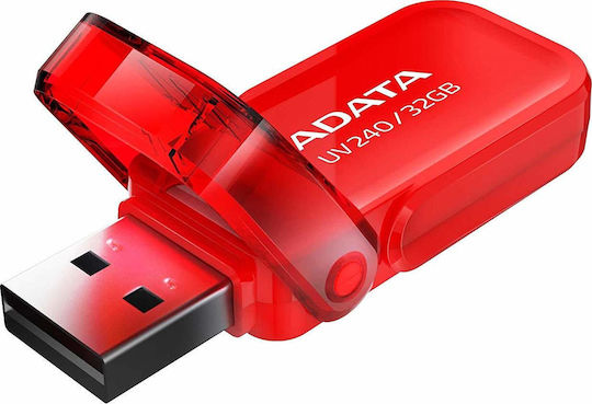 Adata DashDrive UV240 32GB USB 2.0 Stick Red