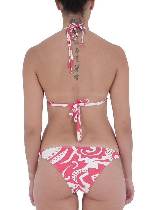 Holly Goa Set Bikini Τριγωνάκι Ροζ