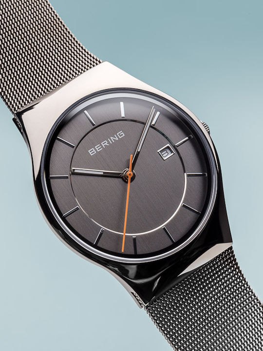 Bering Time Classic Men's Watch 40mm Battery Silver