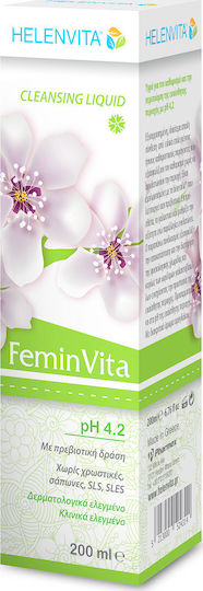 Helenvita Feminvita Cleansing Liquid PH 4.2 pH 4.2 Течност 200мл