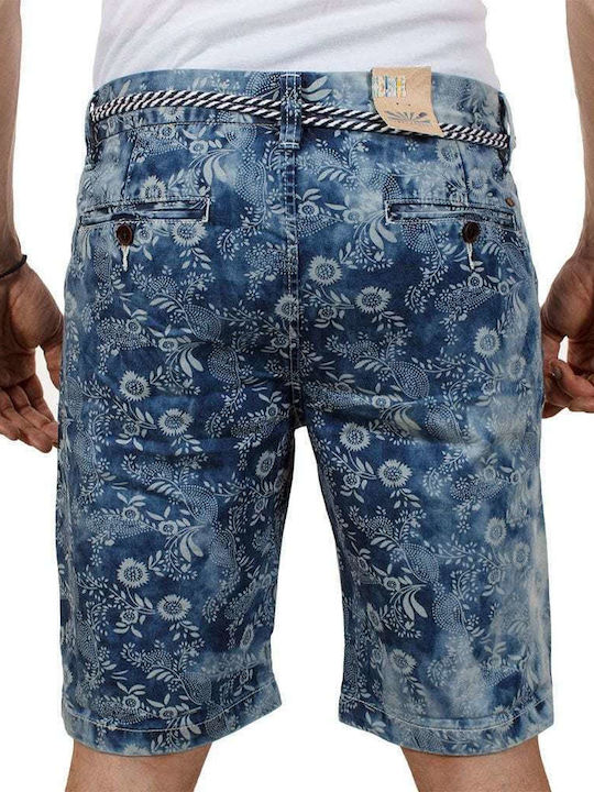 Funky Buddha Ανδρική Βερμούδα Chino Denim