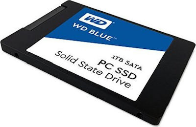 Western Digital Blue SSD 1TB τύπου 2.5'' με σύνδεση SATA III WDS100T1B0A