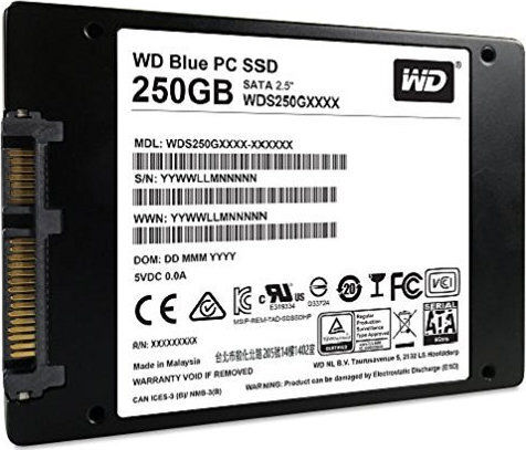 Western Digital Blue SSD 250GB 2.5'' SATA III WDS250G1B0A