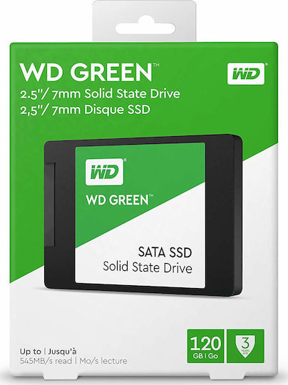 Western Digital WD Green SSD 480GB 2.5'' SATA III WDS480G2G0A