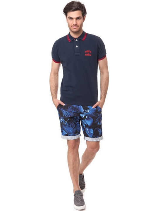 Herrenshorts Chino Blau
