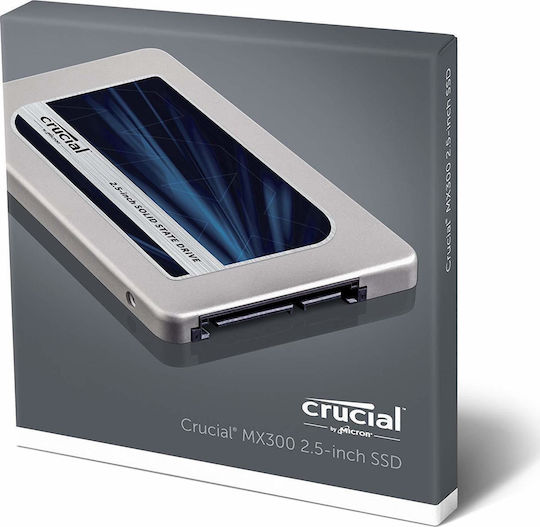 Crucial MX300 SSD 275GB τύπου 2.5'' με σύνδεση SATA III CT275MX300SSD1