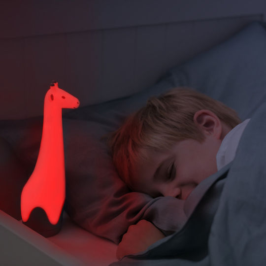 Zazu Kids Decorative Lamp Gina Giraffe with Color Changes White