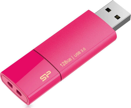 Silicon Power Blaze B05 128GB USB 3.0 Stick Ροζ
