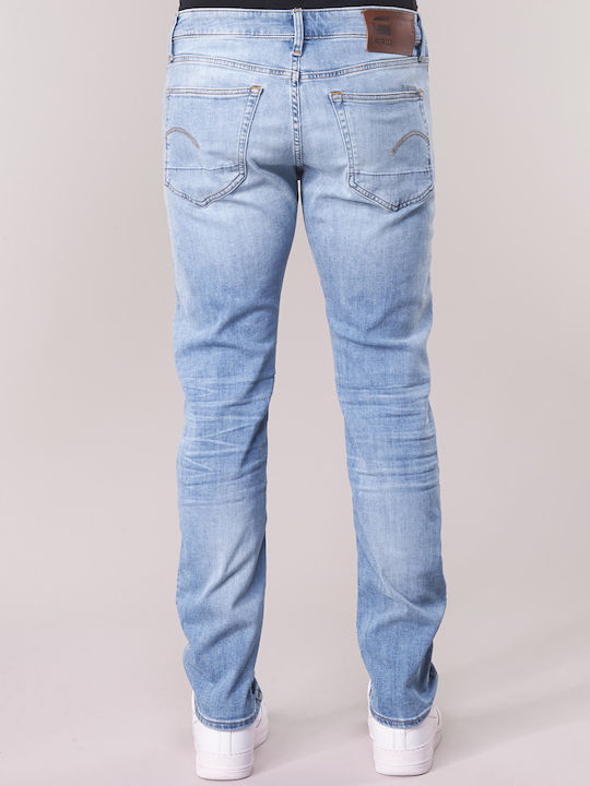 G-Star Raw 3302 Ανδρικό Παντελόνι Τζιν σε Slim Εφαρμογή Μπλε