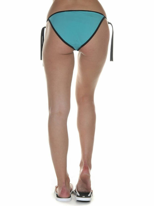 BodyTalk 161-908844 Bikini Slip with Ties Turquoise 161-908844-00633