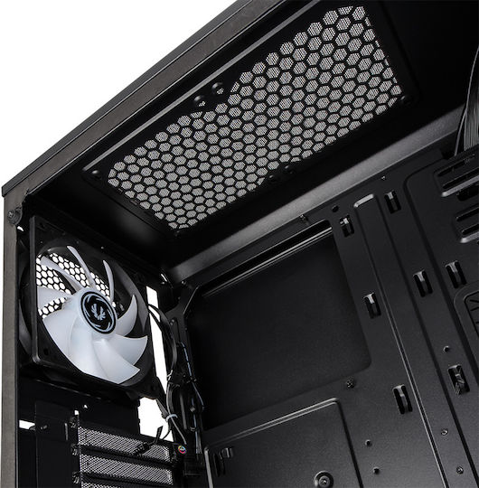 BitFenix Enso Mesh RGB Gaming Midi Tower Κουτί Υπολογιστή με Πλαϊνό Παράθυρο Μαύρο