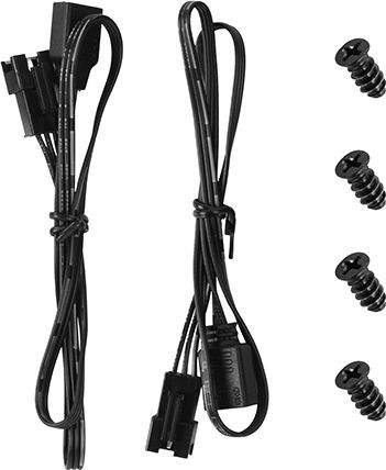 Deepcool CF 120 Gehäuselüfter mit RGB Beleuchtung und Verbindung 4-Pin PWM 1Stück Schwarz
