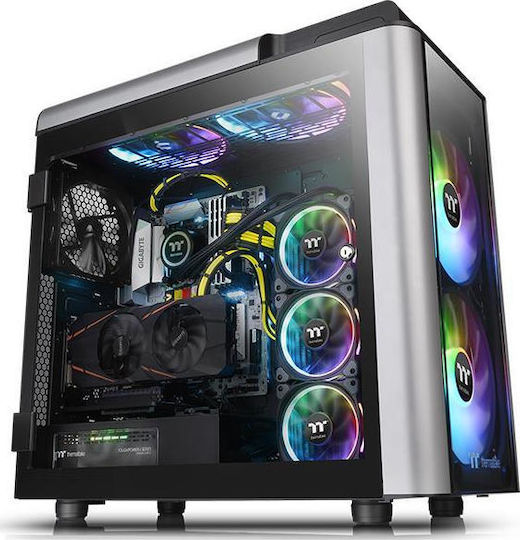 Thermaltake Level 20 GT ARGB Gaming Full Tower Κουτί Υπολογιστή με Πλαϊνό Παράθυρο Μαύρο