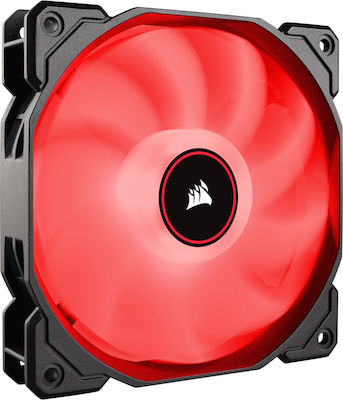 Corsair Air Series AF120 3-Pin Red Lighting Case Fan 3-pack