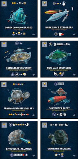 Game Expansion Alien Frontiers: Factions for 2-4 Players 13+ Years Old (EN) Starling Games