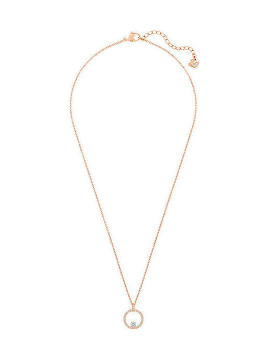 Swarovski Creativity Circle Geometric with Pink Gold Plating