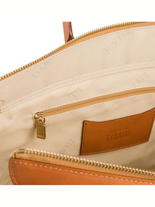 Women's Bag Shopper Shoulder Beige