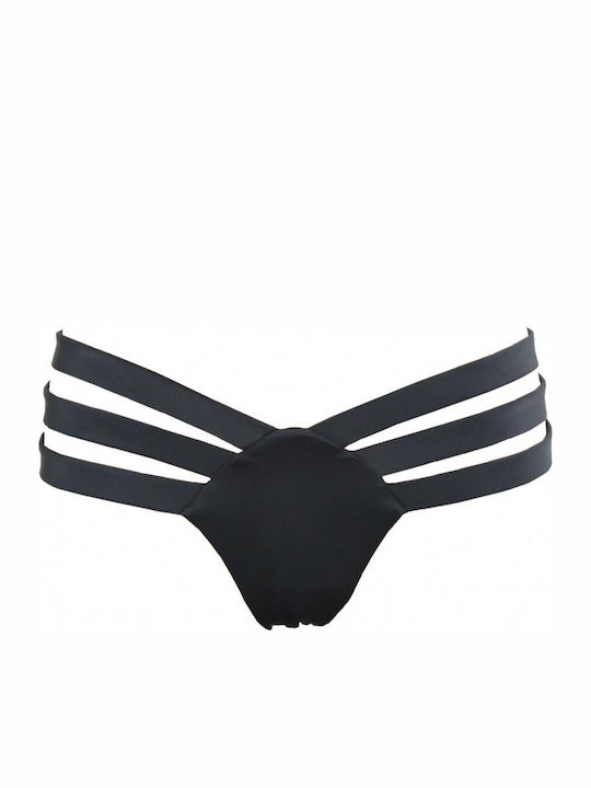 Rock Club BP-3031 Bikini Alunecare Negru BP3031.black