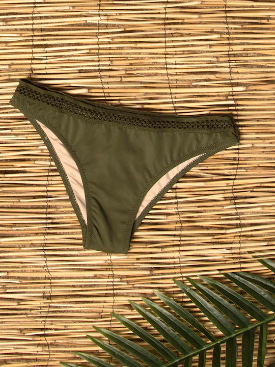 Rock Club Bikini Slip Khaki BP3067.chaki