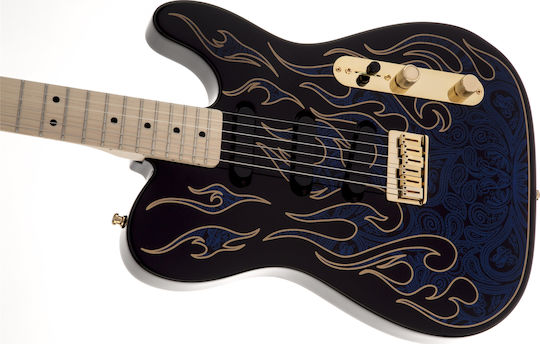 Fender James Burton Telecaster Elektrische Gitarre Telecaster mit SSS Tonabnehmerkonfiguration Rot