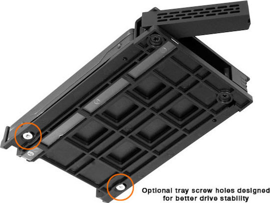 Icy Dock ExpressTray Caddy Μαύρο MB324TP-B