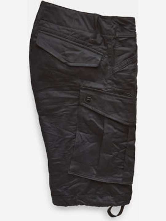 Rovic Zip Relaxed Men's Shorts Cargo Black