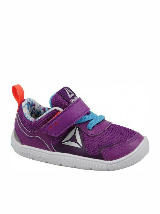 Ventureflex Stride 5.0 Αθλητικά Παιδικά Παπούτσια Running με Σκρατς Μωβ
