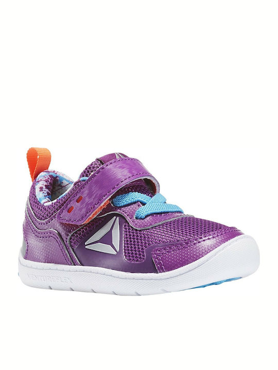 Ventureflex Stride 5.0 Αθλητικά Παιδικά Παπούτσια Running με Σκρατς Μωβ