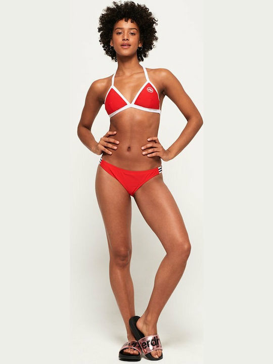 Superdry Bikini Triunghi Flare Red