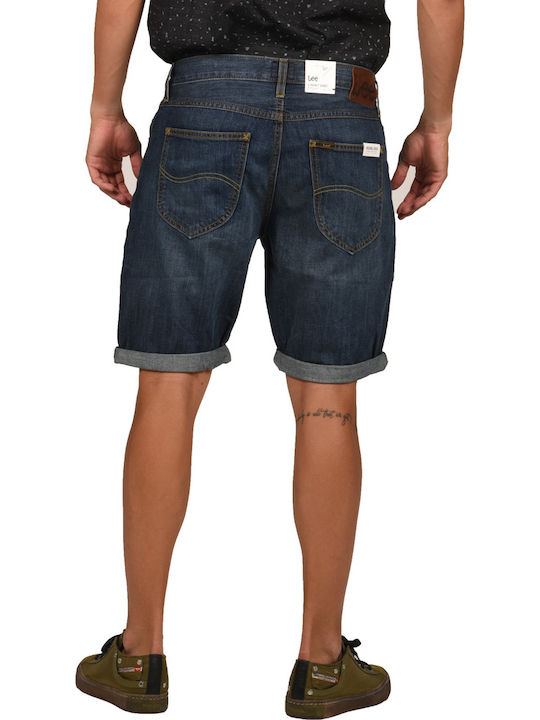 Lee Men's Shorts Jeans Navy Blue