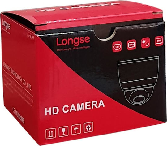 Longse CCTV-024 CCTV Surveillance Camera Full HD 1080p Waterproof with Lens 2.8-12mm