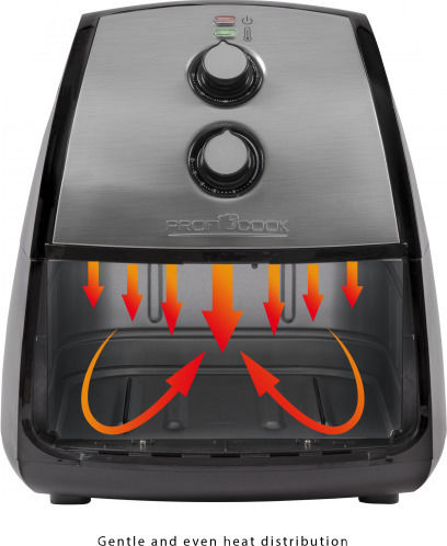 Profi Cook Friteuză cu aer 3.5lt Argintiu PC-FR 1115 H