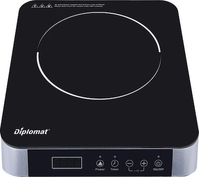 Diplomat DGC A1811 Countertop Burner Keramik Single Inox