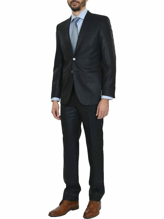 CORNELIANI TWO-PIECE SUIT BLACK