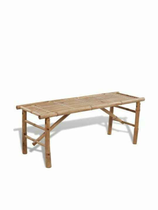 Outdoor Dining Set 3 Pieces Bamboo
