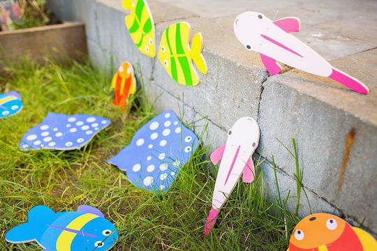 BS Toys Ξύλινο Παιχνίδι Ψαρέματος Fishing για 3+ Ετών