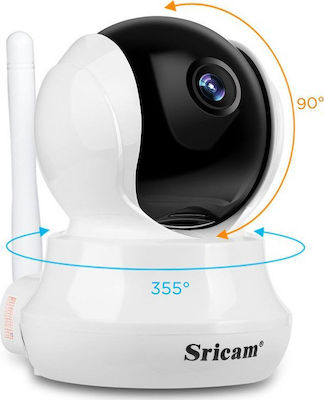 Sricam SP020 720P IP Surveillance Wi-Fi Camera 720P HD with Two-Way Audio White