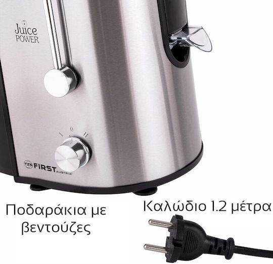 First Austria Αποχυμωτής 800W Inox Ασημί