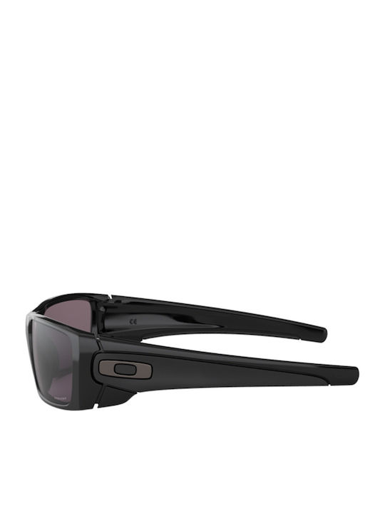 Oakley Fuel Cell Men's Sunglasses with Gray Plastic Frame and Black Lens OO9096-K2